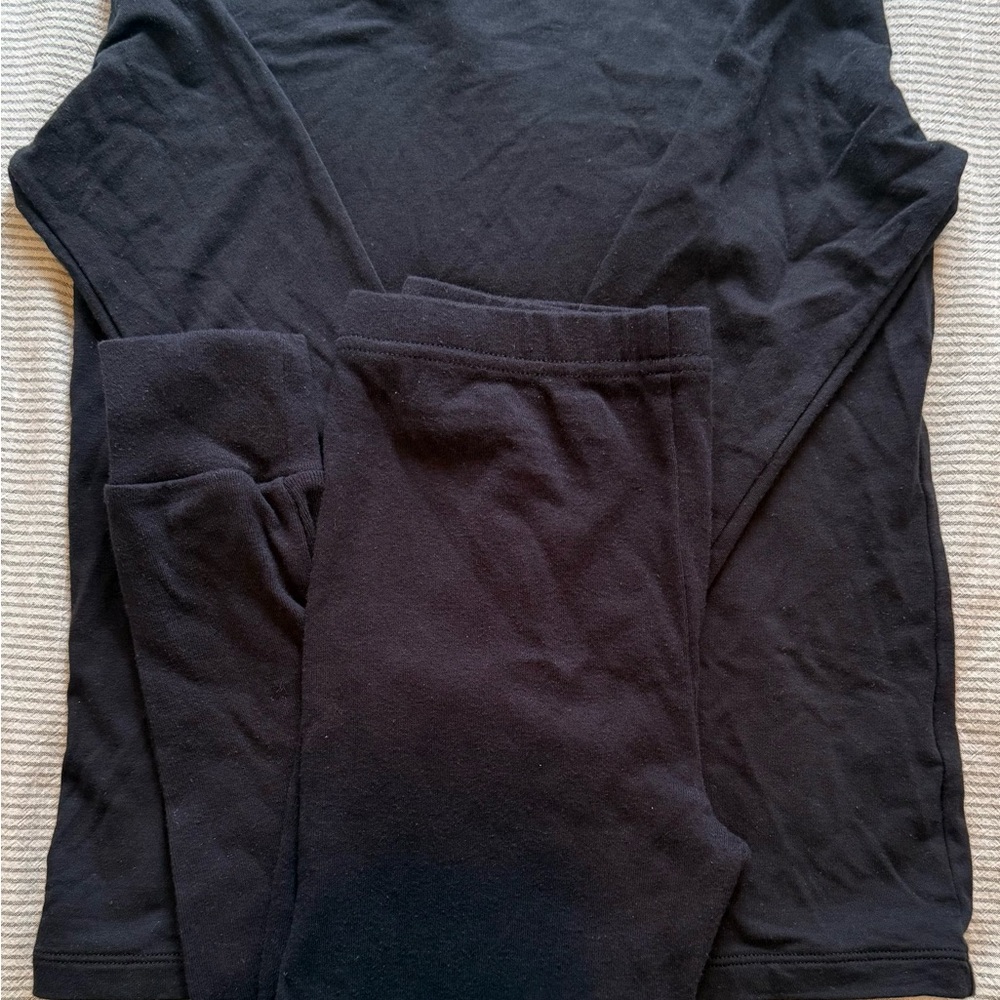 Uniqlo Kids Black Lounge Set